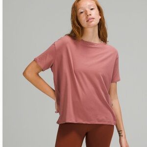 Back in Action Short-Sleeve T-shirt in Spiced Chai, size 8